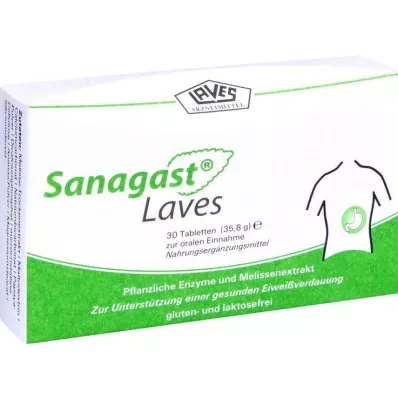 Sanagast Laves tablete, 30 kom Sanagast Laves tablete, 30 kom