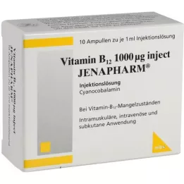 VITAMIN B12 1.000 μg Inject Jenapharm ampule, 10X1 ml
