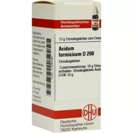 ACIDUM FORMICICUM D 200 globula, 10 g