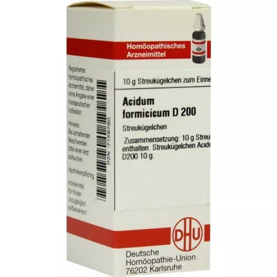 DHU Acidum formicicum D 200 globula, 10 g