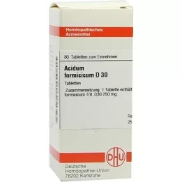 ACIDUM FORMICICUM D 30 tableta, 80 sati