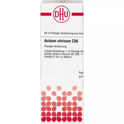 ACIDUM NITRICUM C 30 razrjeđenje, 20 ml