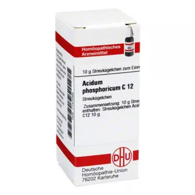ACIDUM PHOSPHORICUM C 12 Globuli, 10 g ACIDUM PHOSPHORICUM C 12 Globuli, 10 g