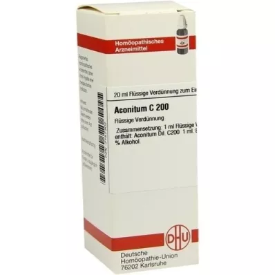 ACONITUM C 200 razrjeđenje, 20 ml