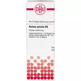 ACTAEA SPICATA D 6 Razrjeđenje, 20 ml