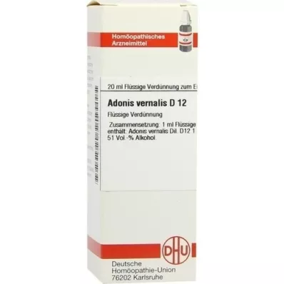 ADONIS VERNALIS D 12 Razrjeđenje, 20 ml