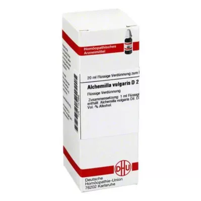 DHU Alchemilla vulgaris D 2 Razrjeđenje, 20 ml