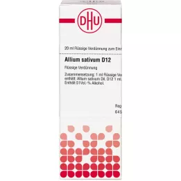 ALLIUM SATIVUM D 12 Razrjeđivanje, 20 ml