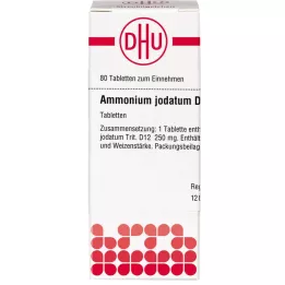 AMMONIUM JODATUM D 12 tableta, 80 kom