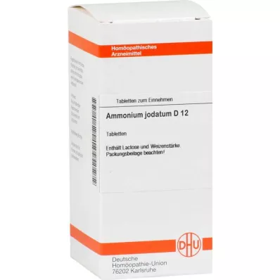DHU Ammonium iodatum D 12 tableta, 80 kom