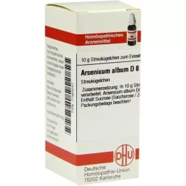 ARSENICUM ALBUM D 8 globula, 10 g