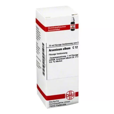 ARSENICUM ALBUM C 12 Razrjeđenje, 20 ml