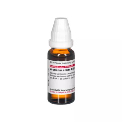 ARSENICUM ALBUM D 200 razrjeđenje, 20 ml