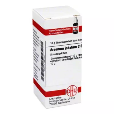 ARSENUM JODATUM C 6 globula, 10 g