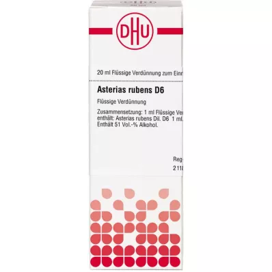 ASTERIAS RUBENS D 6 Razrjeđenje, 20 ml