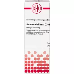 AURUM METALLICUM D 200 razrjeđenje, 20 ml