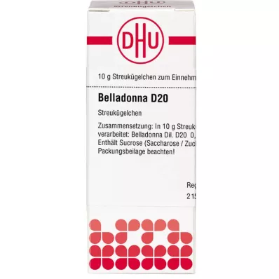 BELLADONNA D 20 globula, 10 g