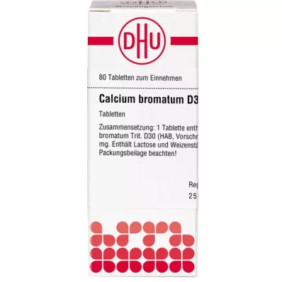 CALCIUM BROMATUM D 30 tableta, 80 kom