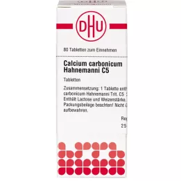 CALCIUM CARBONICUM Hahnemanni C 5 tableta, 80 kom