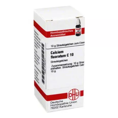CALCIUM FLUORATUM C 10 globula, 10 g