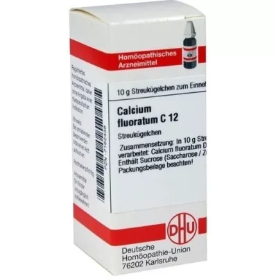 CALCIUM FLUORATUM C 12 globula, 10 g