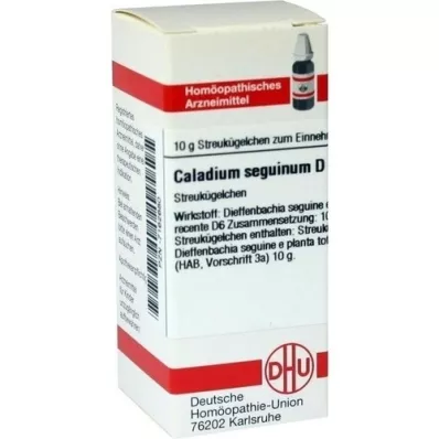 CALADIUM seguinum D 6 kuglica, 10 g