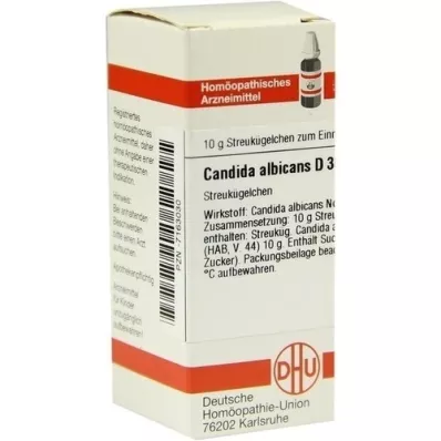 CANDIDA ALBICANS D 30 globula, 10 g