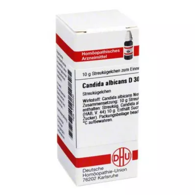 CANDIDA ALBICANS D 30 globula, 10 g