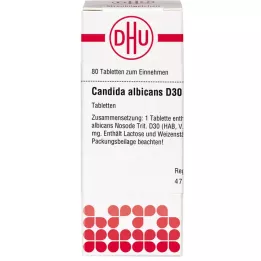 CANDIDA ALBICANS D 30 tableta, 80 kom