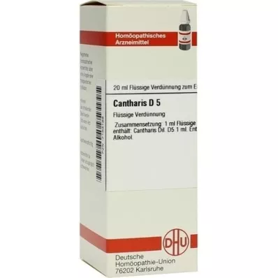 CANTHARIS D 5 Razrjeđenje, 20 ml