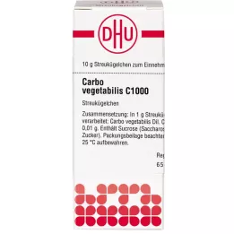 CARBO VEGETABILIS C 1000 globula, 10 g