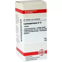 CARDIOSPERMUM D 12 tableta, 80 sati