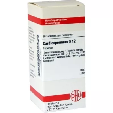CARDIOSPERMUM D 12 tableta, 80 sati