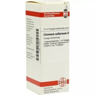 CHININUM SULFURICUM D 30 razrjeđenje, 20 ml