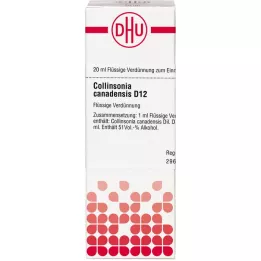 COLLINSONIA CANADENSIS D 12 Razrjeđenje, 20 ml