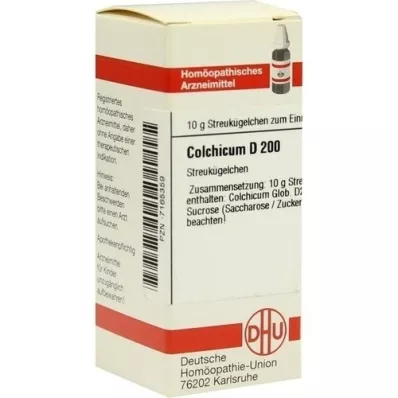COLCHICUM D 200 globula, 10 g