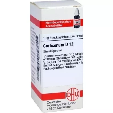 CORTISONUM D 12 globula, 10 g