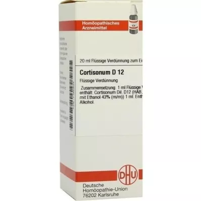 CORTISONUM D 12 Razrjeđenje, 20 ml