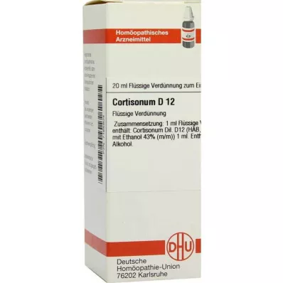 DHU Cortisonum D 12 Razrjeđenje, 20 ml