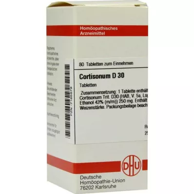 DHU Cortisonum D 30 tableta, 80 kom