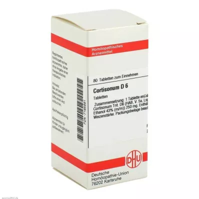 DHU Cortisonum D 6 tableta, 80 kom