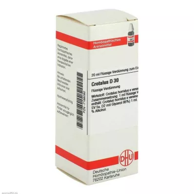 DHU Crotalus D 30 razrjeđenje, 20 ml