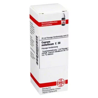 DHU Cuprum metallicum C 30 razrjeđenje, 20 ml DHU Cuprum metallicum C 30 razrjeđenje, 20 ml