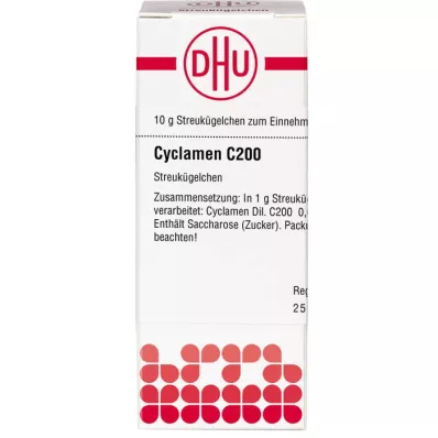 CYCLAMEN C 200 globule, 10 g