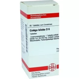 GINKGO BILOBA D 12 tableta, 80 sati