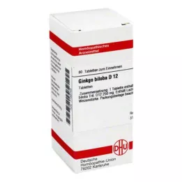 GINKGO BILOBA D 12 tableta, 80 sati