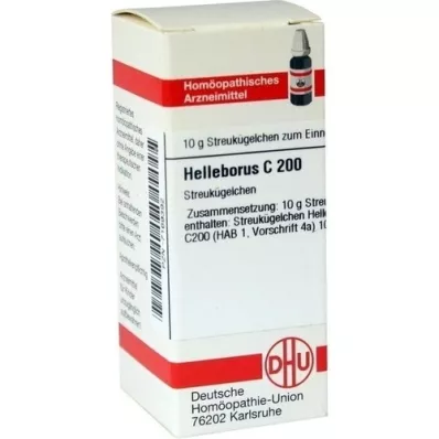 HELLEBORUS C 200 Globuli, 10 g