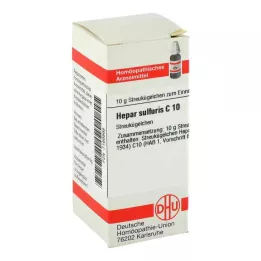 HEPAR SULFURIS C 10 globula, 10 g
