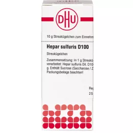 HEPAR SULFURIS D 100 globula, 10 g