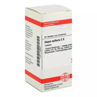Hepar Sulfuris C6 tablete (80 komada)